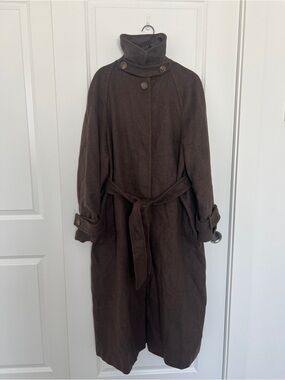 Topshop Belted Trench Coat